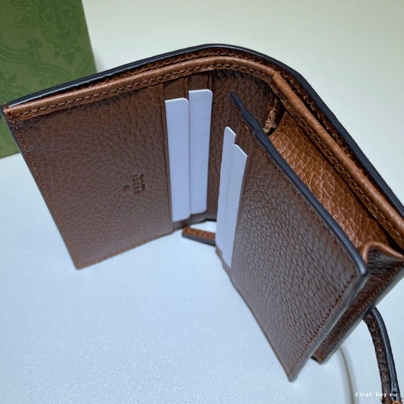 First bag ru card 1961 Jackie wallet GUCCI case 0809